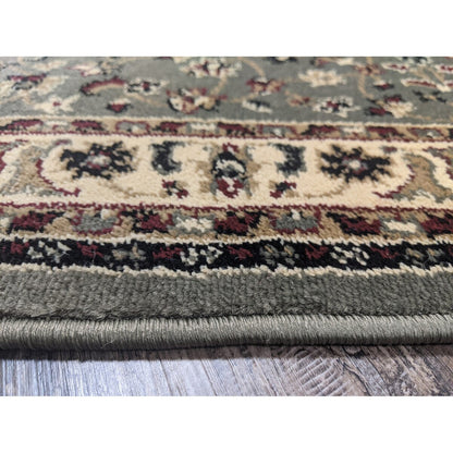 Admire Home Living Caroline Traditional Floral Sarouk Pattern Area Rug