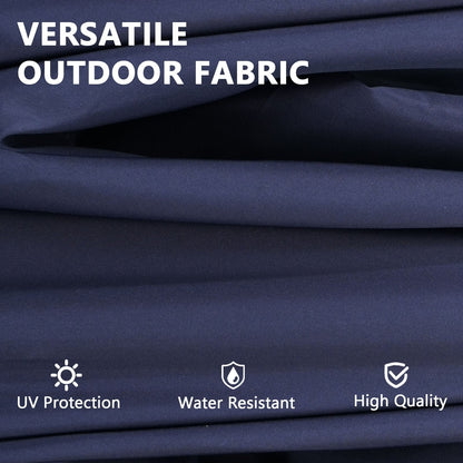 Ainfox 13Ft Large Outdoor Patio Umbrella with Crank With Base