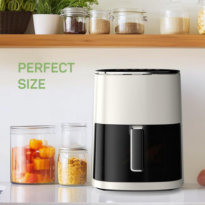 Air Fryer Pro 12-in-1 with 6 QT Capacity, Air Fry, Roast, Reheat, Dehydrate, Bake, Steam, 400°F Max Temperature