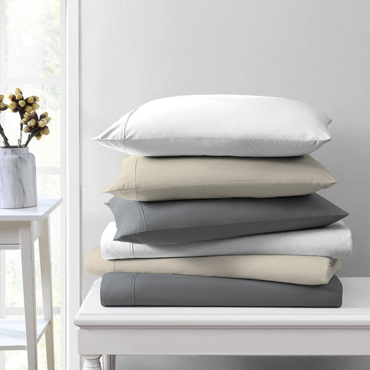 Aireolux 1000TC Supreme-Quality Egyptian Cotton Pillowcase Set