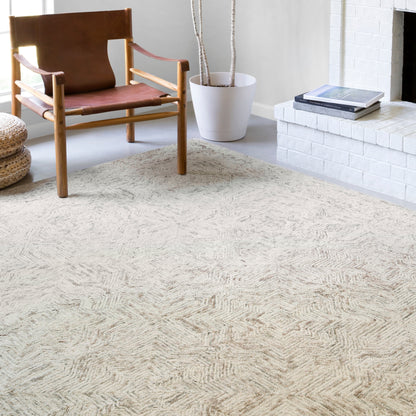 Alexander Home Aspen Neutral Hand-tufted Contemporary Wool Rug