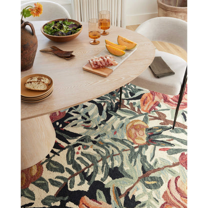 Alexander Home Evelyn Floral Bouquet Area Rug