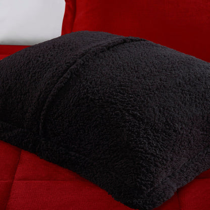 Woolrich Alton Plush to Sherpa Down Alternative Comforter Set