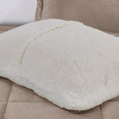 Woolrich Alton Plush to Sherpa Down Alternative Comforter Set