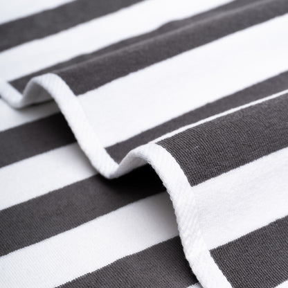 American Soft Linen,100% Cotton 4 Pack Beach Towels, 30 x 60 Cabana Striped Pool Towels