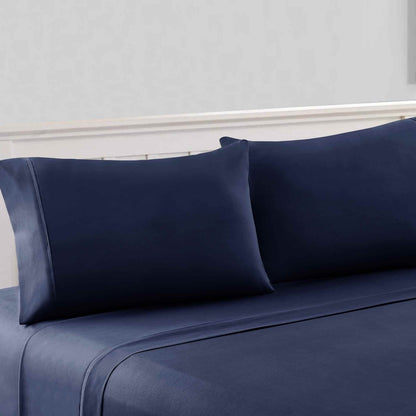 Modern Threads 1800 Series 100 GSM 4-Piece Solid Microfiber Bed Sheet Set