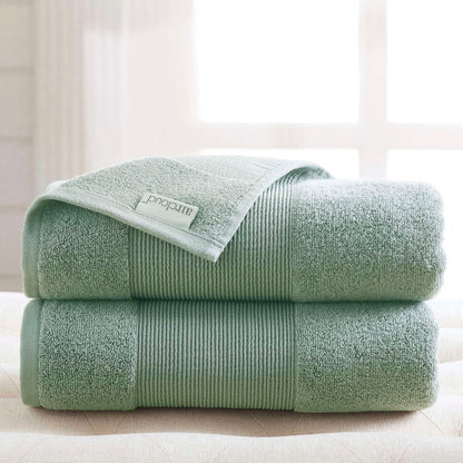 Modern Threads Air Cloud 2-Pack Oversized Bath Sheet Set