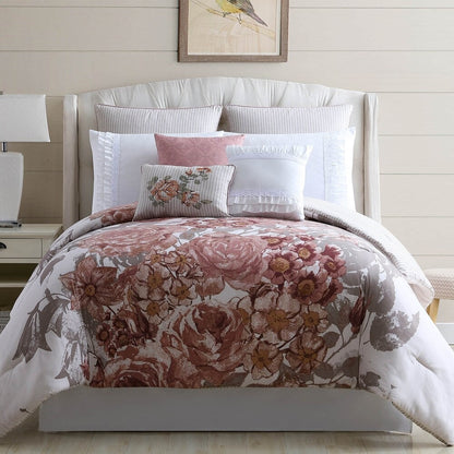 Modern Threads Country Garden 8-Piece Embellished Comforter Set