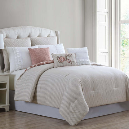 Modern Threads Country Garden 8-Piece Embellished Comforter Set