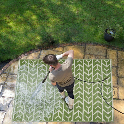 Amsterdam Design 100% Eco-friendly Lightweight Plastic Outdoor Mat/Rug
