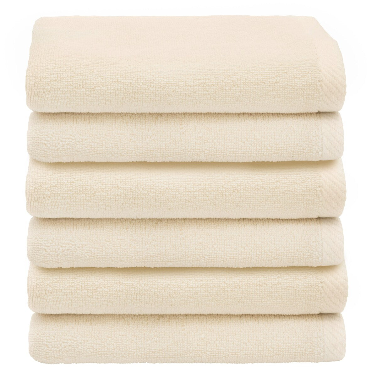 Authentic Hotel and Spa 100% Turkish Cotton Ediree Fingertip Towels - Set of 6