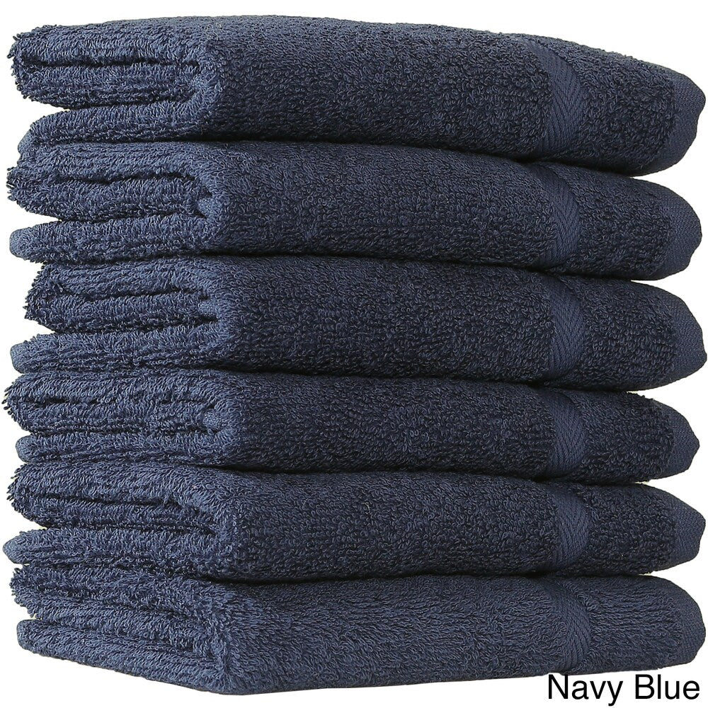 Authentic Hotel and Spa Omni Turkish Cotton Terry Washcloths (Set of 6)