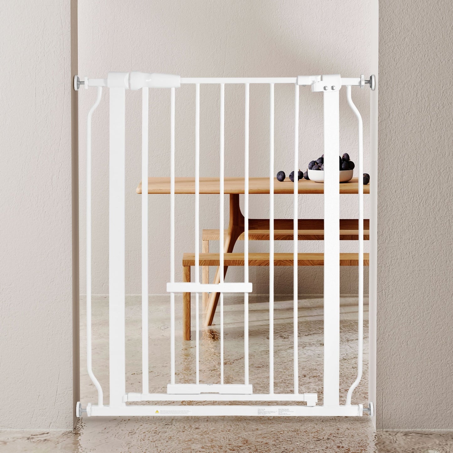 BalanceFrom Safety Gate with Pet Door 36-Inch Tall, Fits 29.1 - 33.8 Inch for Doorways and Stairways - 36-Inch Tall
