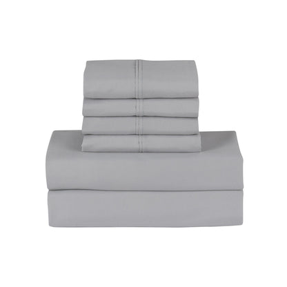 Rayon from Bamboo 6 Piece 1800 Thread Count Smart Pocket Sheet Set