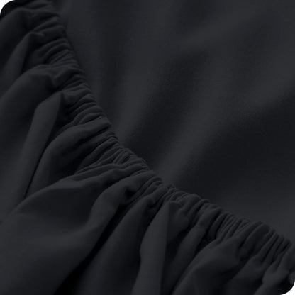 Bare Home Ultra-Soft Microfiber 22 Inch Extra Deep Pocket Fitted Sheet