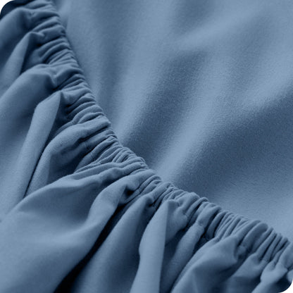 Bare Home Ultra-Soft Microfiber 22 Inch Extra Deep Pocket Fitted Sheet