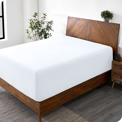 Bare Home Ultra-Soft Microfiber 22 Inch Extra Deep Pocket Fitted Sheet