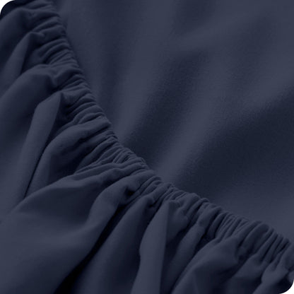Bare Home Ultra-Soft Microfiber 22 Inch Extra Deep Pocket Fitted Sheet