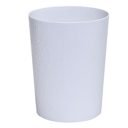 Bath Bliss Hammered Textured Trash Can