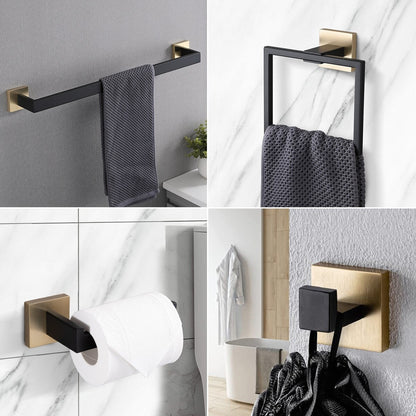 Bathlet 5-Piece Bath Hardware Set in Stainless Steel