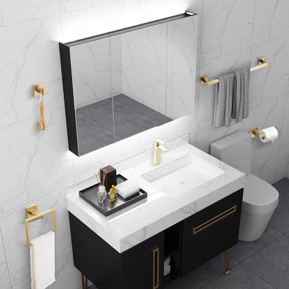 Bathlet 5-Piece Bath Hardware Set in Stainless Steel