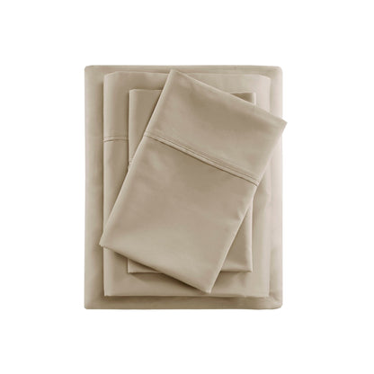 Beautyrest 600 Thread Count Cooling Cotton Blend 4 PC Sheet Set