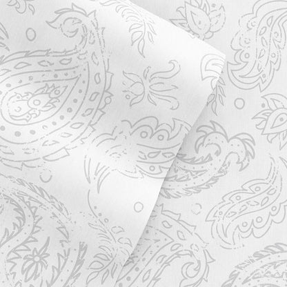 Becky Cameron Double Brushed Printed 4pc Deep Pocket Bedsheet Sets