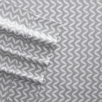 Becky Cameron Ultra Soft Printed 4 Piece Deep Pocket Bed Sheet Set