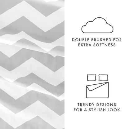 Becky Cameron Ultra Soft Printed 4 Piece Deep Pocket Bed Sheet Set