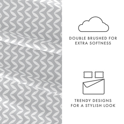 Becky Cameron Ultra Soft Printed 4 Piece Deep Pocket Bed Sheet Set