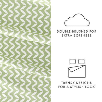 Becky Cameron Ultra Soft Printed 4 Piece Deep Pocket Bed Sheet Set