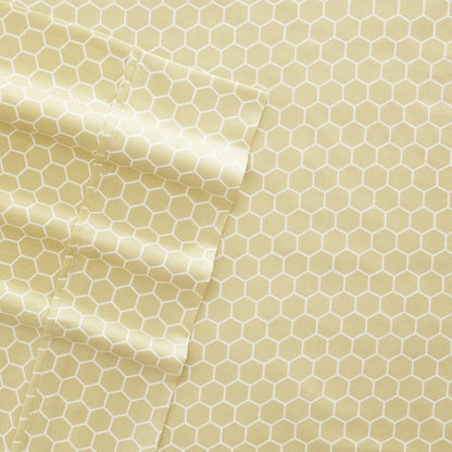 Becky Cameron Ultra Soft Printed 4-piece Deep Pocket Bed Sheet Set