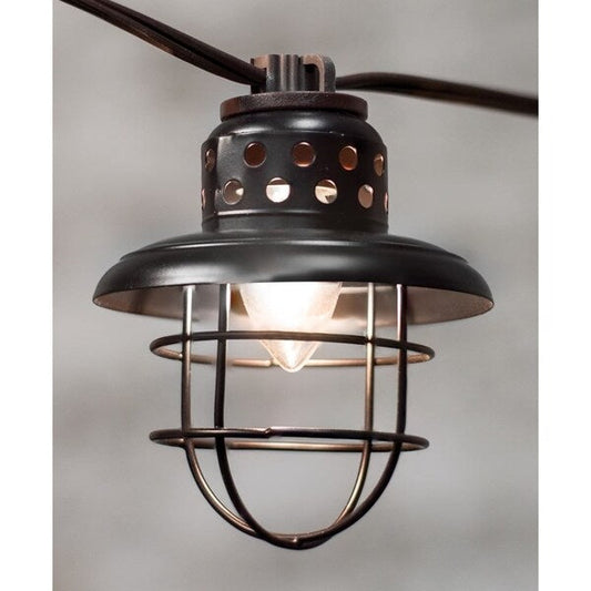 Black Lantern String Lights