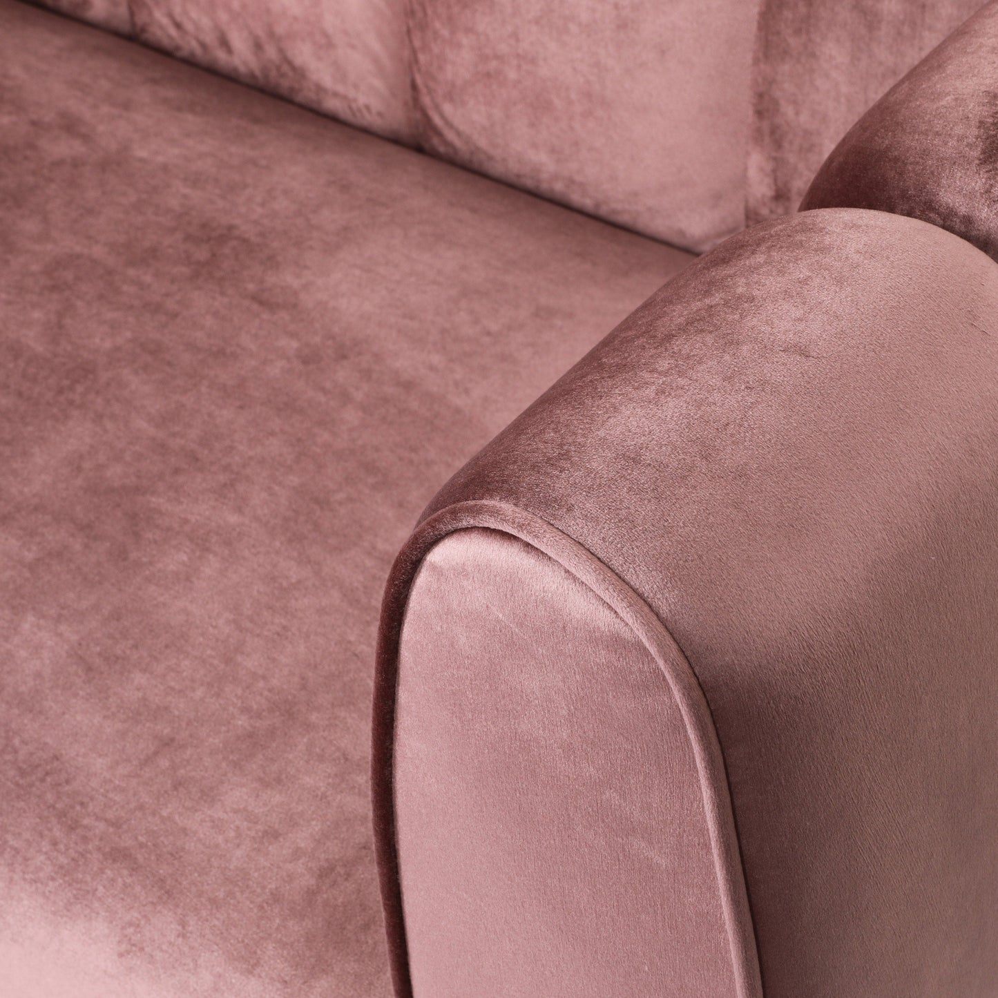 Canapé 3 places en velours moderne Bobran par Christopher Knight Home - 30,00 P x 83,25 L x 30,25 H
