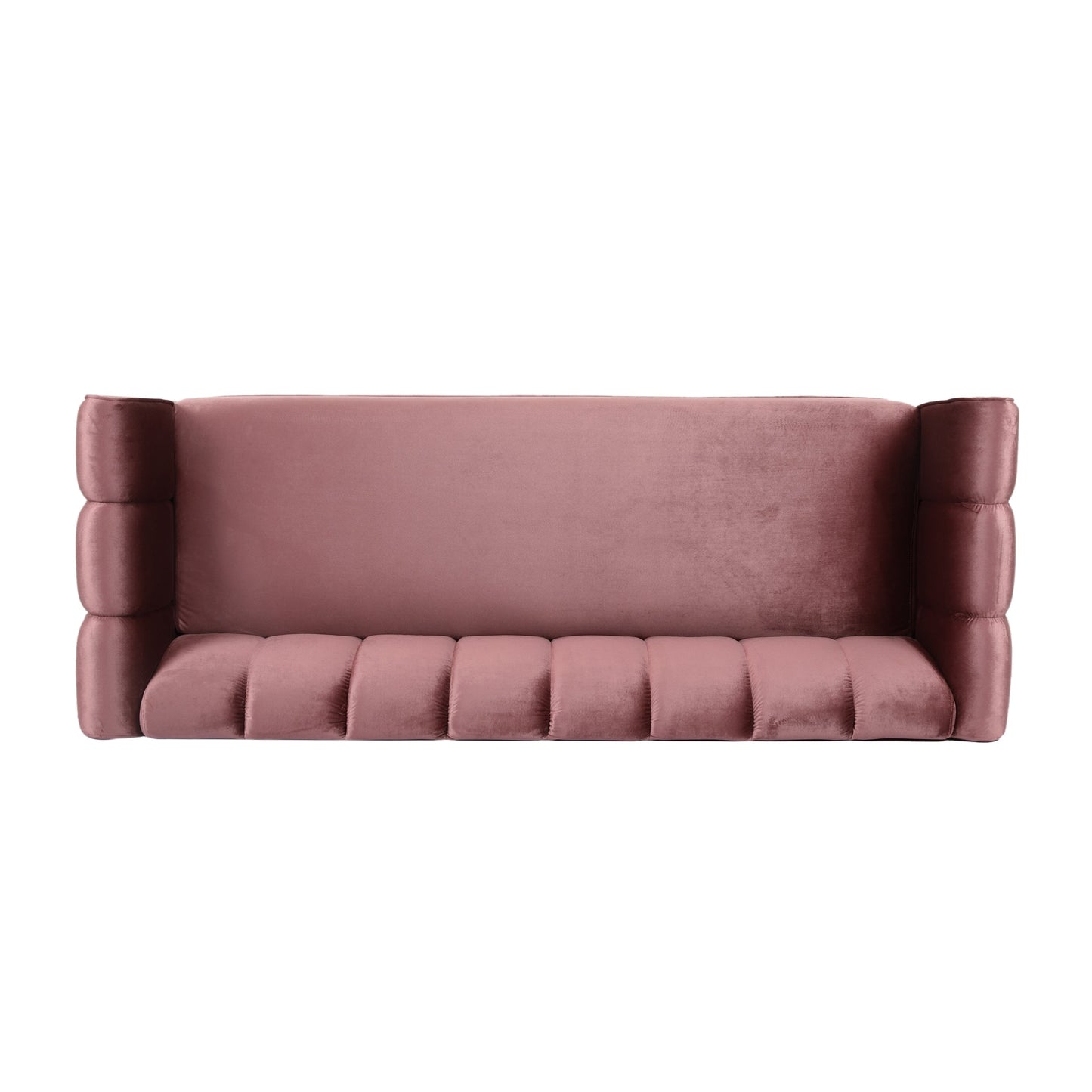 Canapé 3 places en velours moderne Bobran par Christopher Knight Home - 30,00 P x 83,25 L x 30,25 H