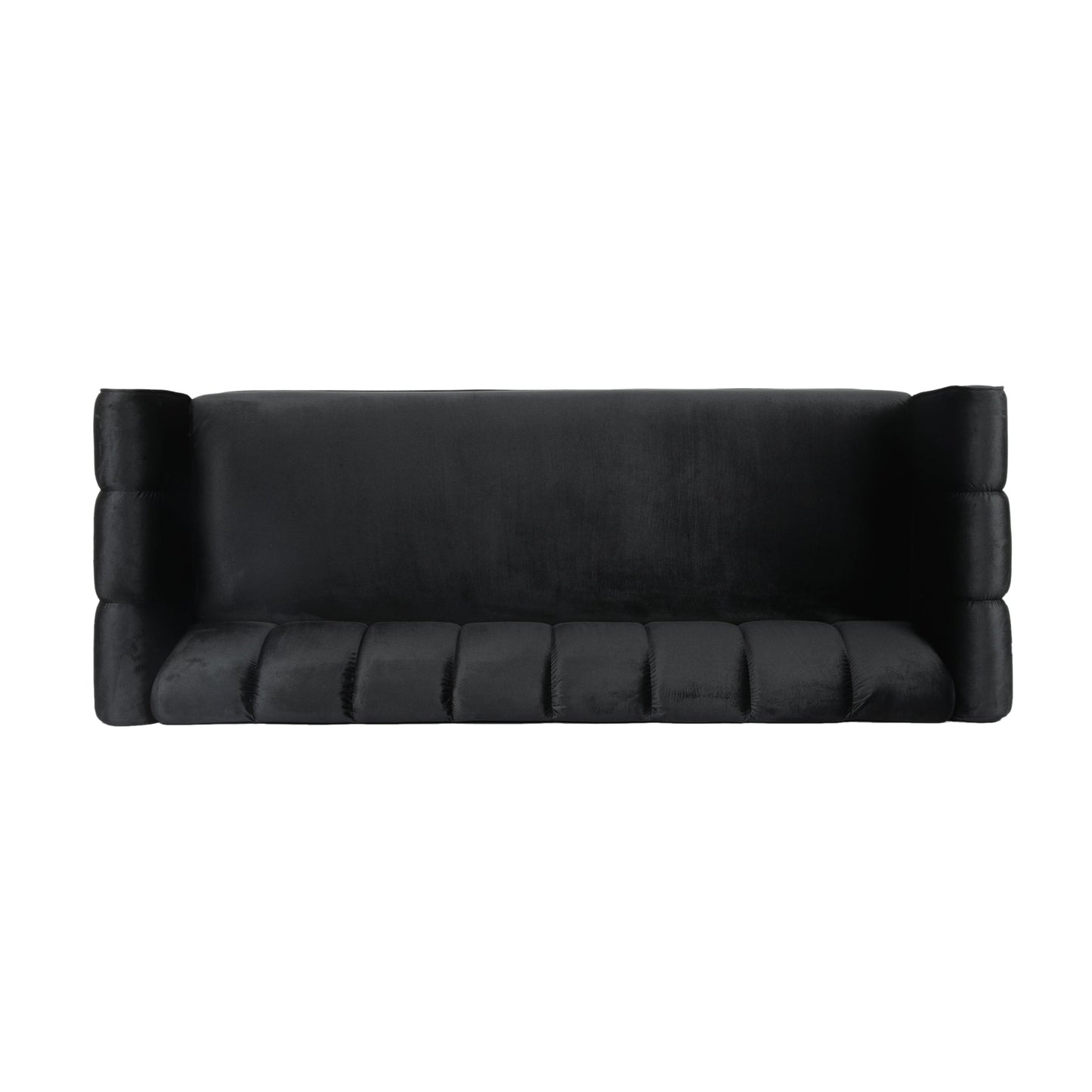 Canapé 3 places en velours moderne Bobran par Christopher Knight Home - 30,00 P x 83,25 L x 30,25 H