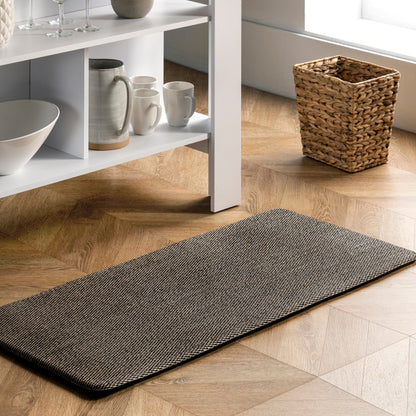 Nuloom Casual Braided Anti Fatigue Kitchen or Laundry Room Comfort Mat