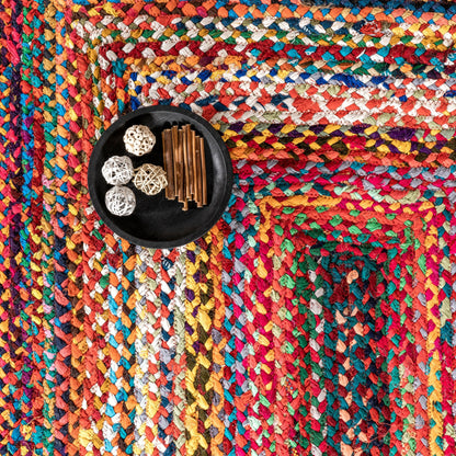 Nuloom Tammara Bohemian Hand Braided Area Rug
