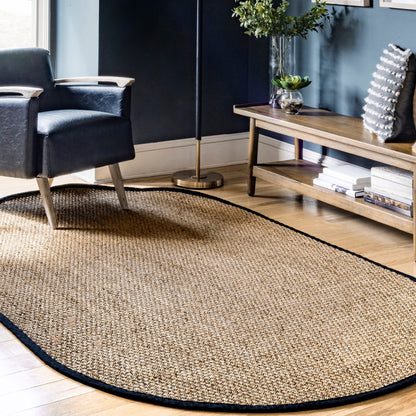 Nuloom Kiana Casual Seagrass Bordered Area Rug
