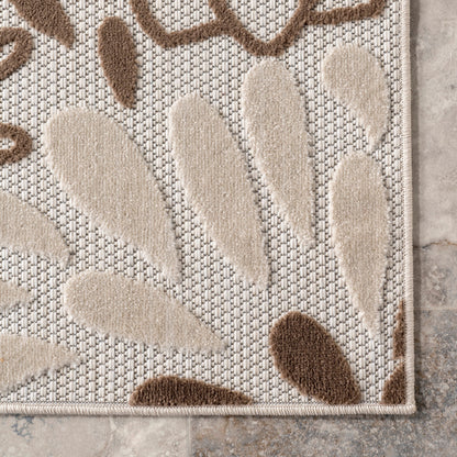 Nuloom Ronda Bold Floral Indoor/Outdoor Area Rug