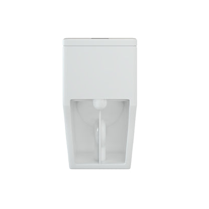 CB HOME 24'' Small Compact One Piece Toilet, Dual Flush Modern Siphon Short Toilet with Soft Closing Seat,16.5''Comfort Height