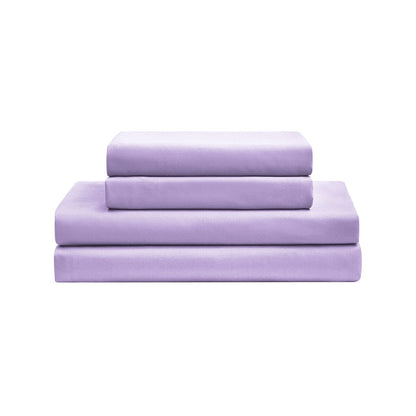 CEDAR COURT Paris Floral Lilac Soft Microfiber Reversible Comforter Set