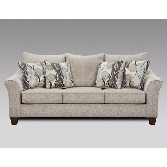 Canapé à dossier coussiné en tissu Camero de Roundhill Furniture