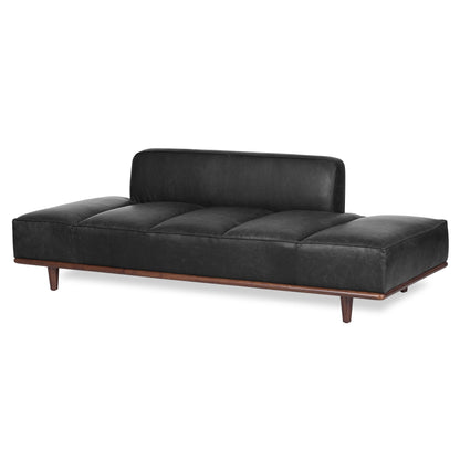 Lit de repos Poly &amp; Bark Jasper - Cuir italien véritable pleine fleur