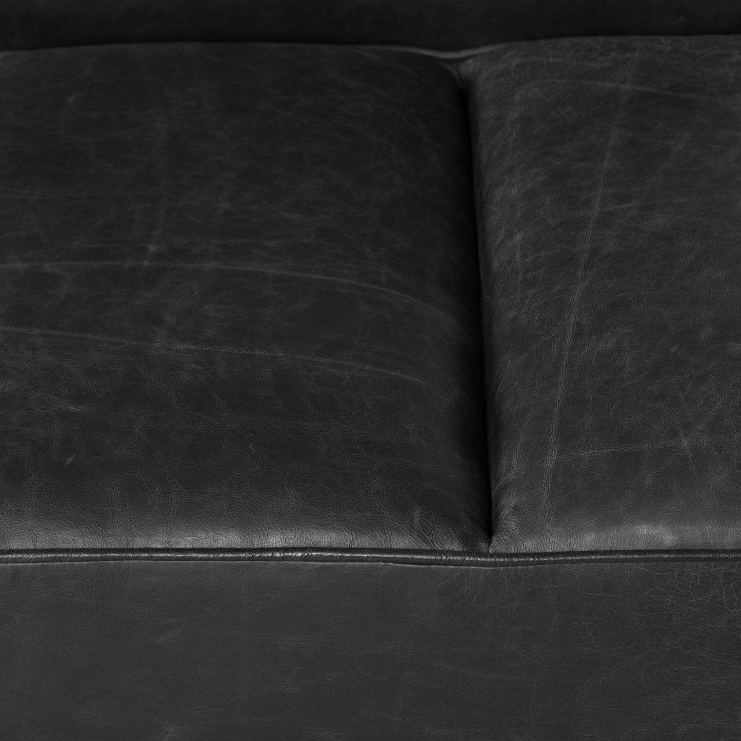 Lit de repos Poly &amp; Bark Jasper - Cuir italien véritable pleine fleur