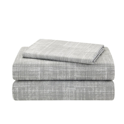 Madison Park Essentials Barret Quilt Set with Cotton Bed Sheets