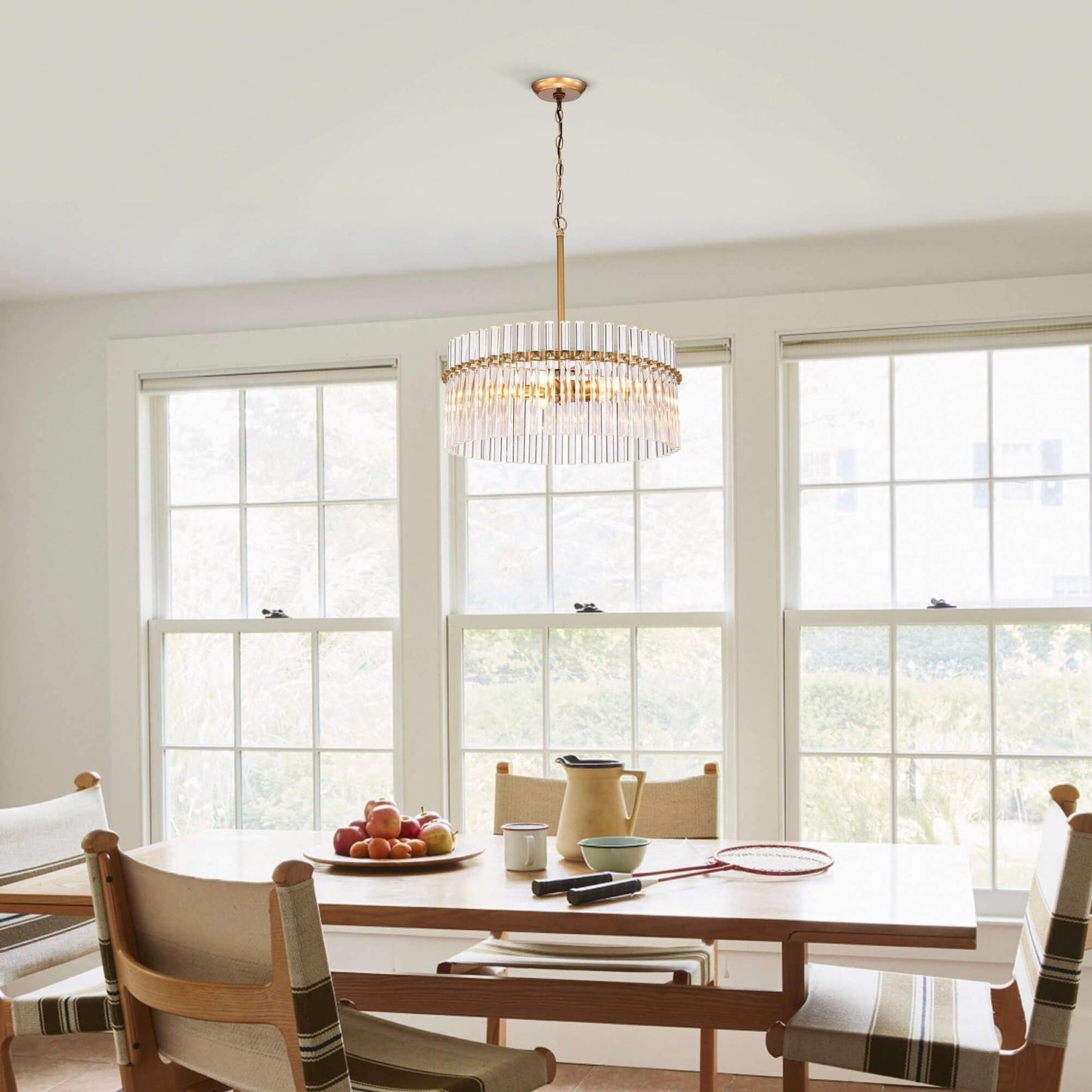 Casandra 5-light Crystal Chandelier