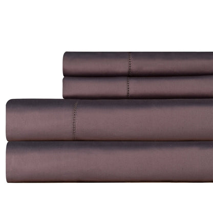 Celeste Home 610TC Pima Cotton Sateen Deep Pocket Sateen Bed Sheet Set