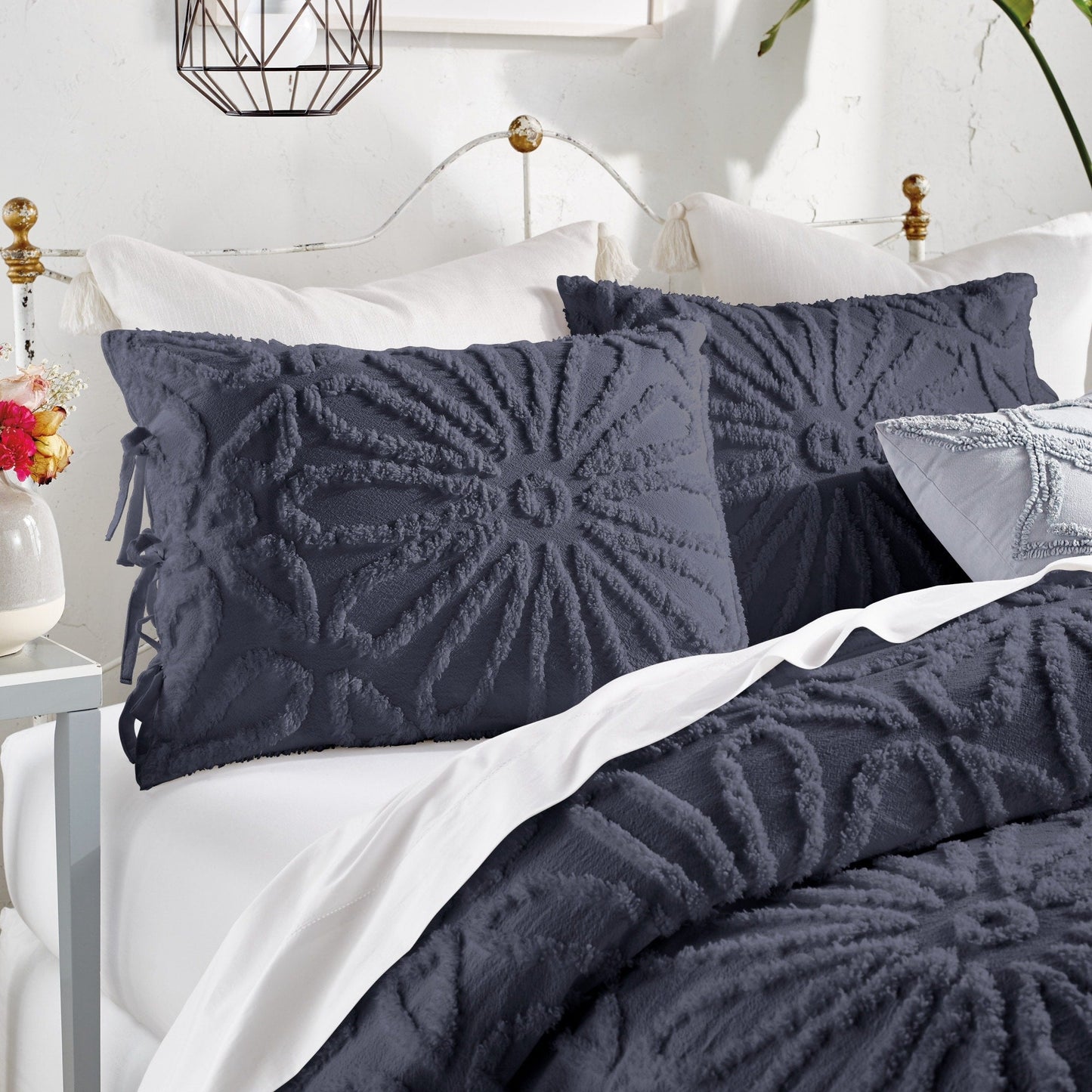 Peri Home Chenille Medallion Comforter Set