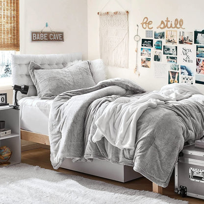 Coma Inducer® Oversized Comforter Set - Frosted Taupe